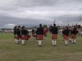 Competing at the games in Crieff